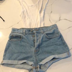 Jean shorts